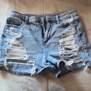 American eagle High waisted jeans with holes